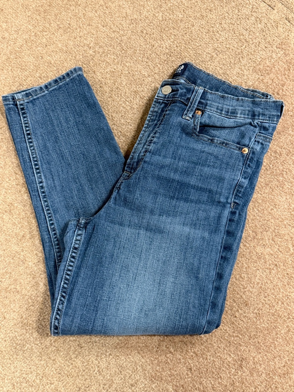 Gap True Skinny Cropped Jeans